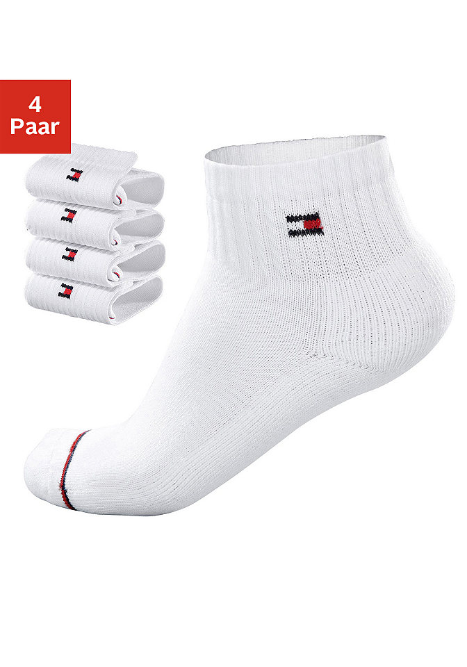 Sportové krátké ponožky, Tommy Hilfiger (4 páry)