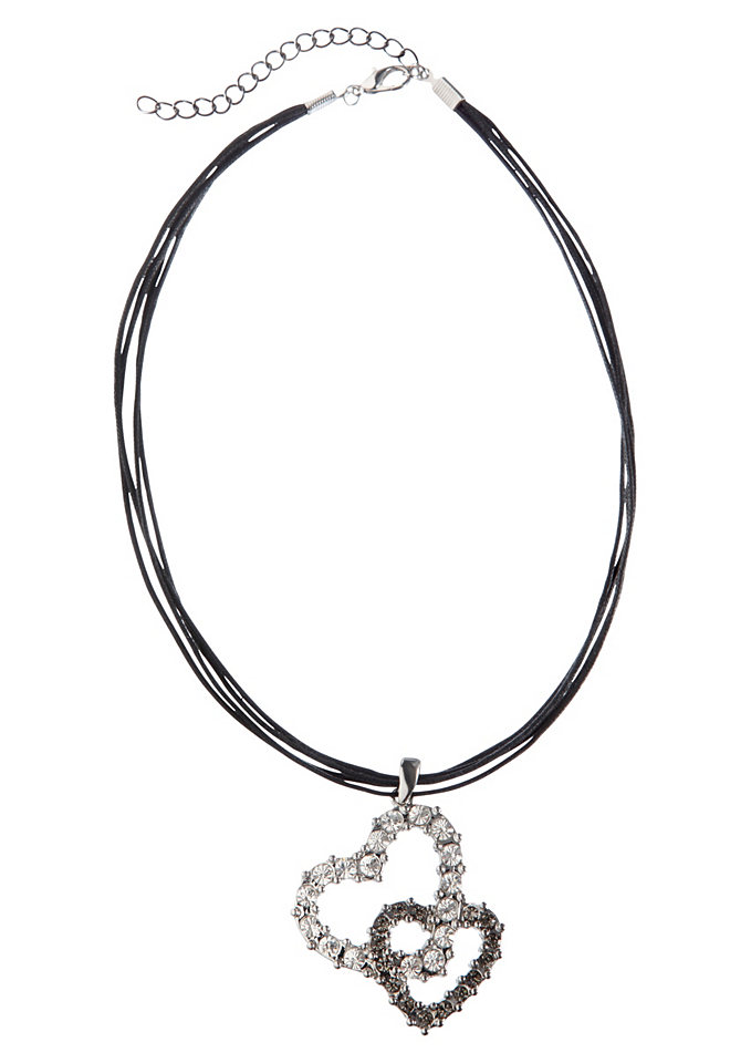 Dámský krojový náhrdelník s přívěskem ve tvaru srdíčka, Klimm