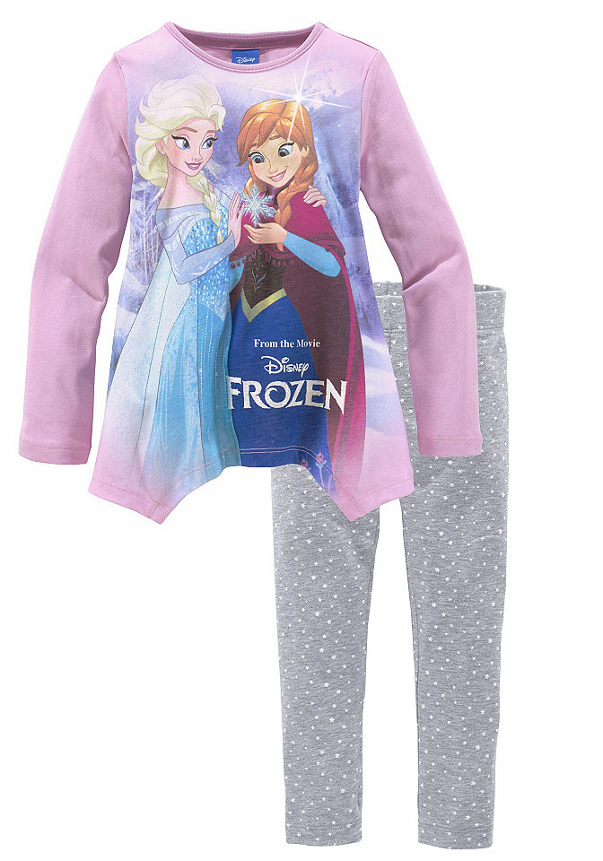Disney Tričko a legíny Ledové království princezna Elsa a Anna (2 ks), pro dívky