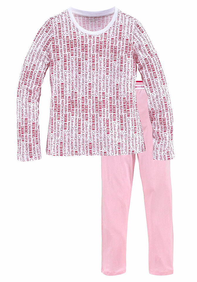 Calvin Klein Pyžamo s logom pro dívky