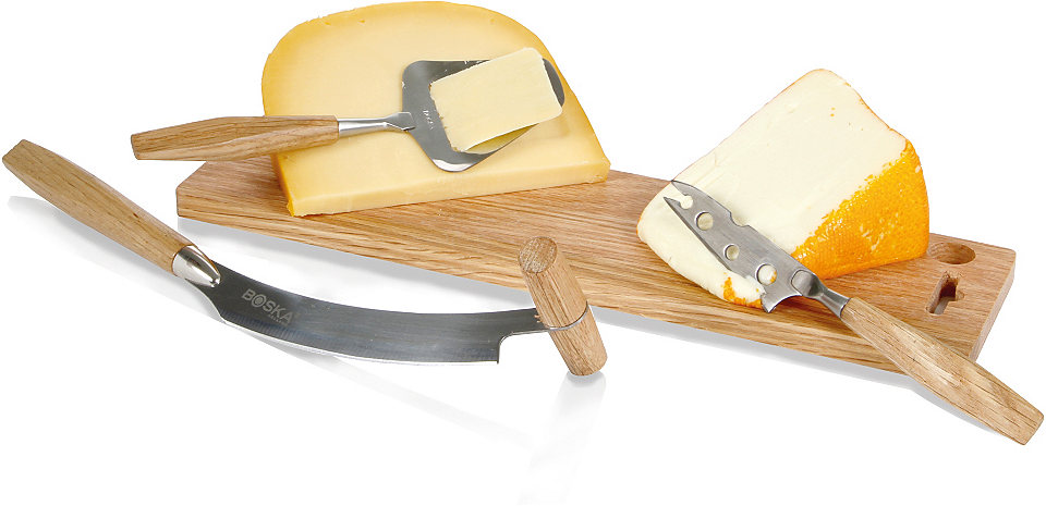 BOSKA Holland Destička /nôž na sýr, dub »Explore Cheese«
