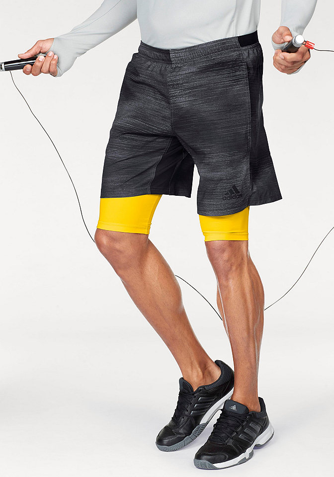 adidas Performance Sportovní šortky »SPEEDBREAKER CLIMACOOL 2IN1 GFX«