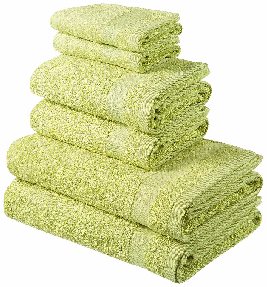 Set ručníků »Toni« s jemnou bordurou značky Tom Tailor