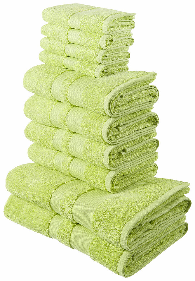Souprava ručníků, my home »Ada« s odlišenou bordurou