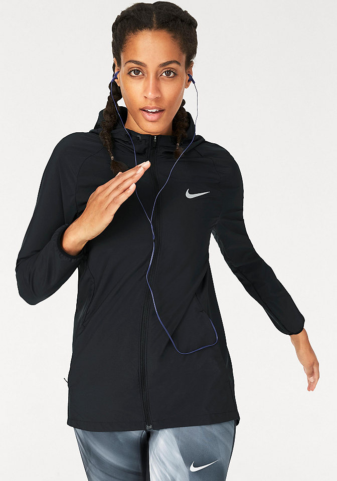 Nike Běžecká bunda »WOMEN NIKE ESSENTIALS JACKET HOODIE«