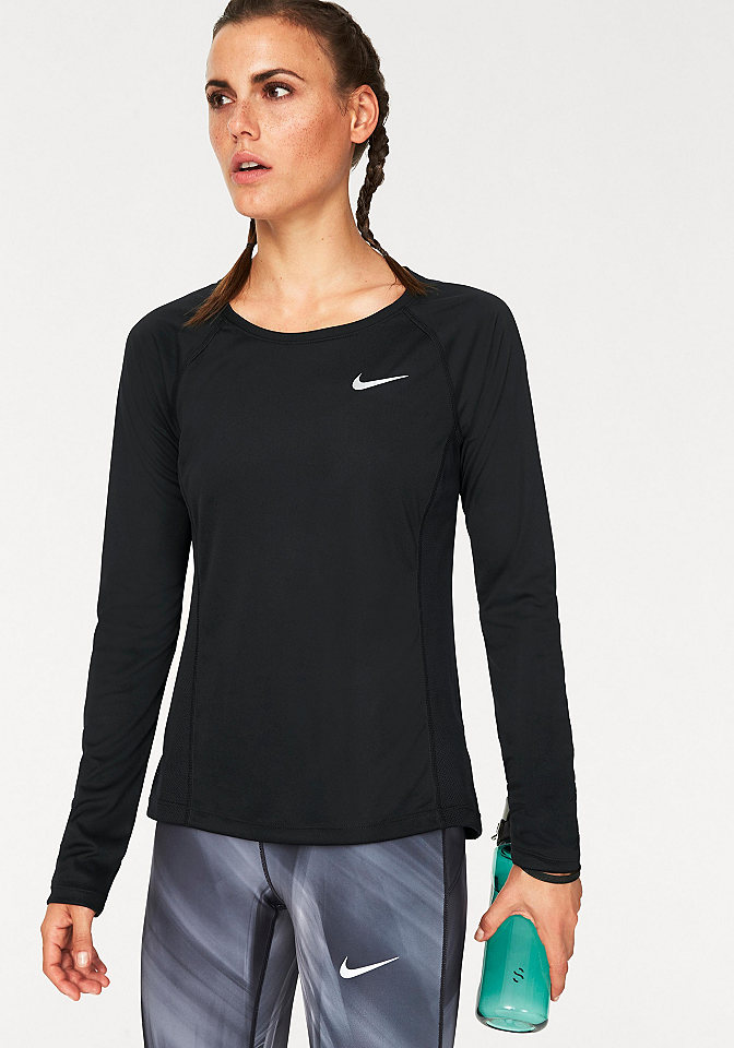 Nike Běžecké tričko »WOMEN NIKE DRY MILER TOP LONGSLEEVE«