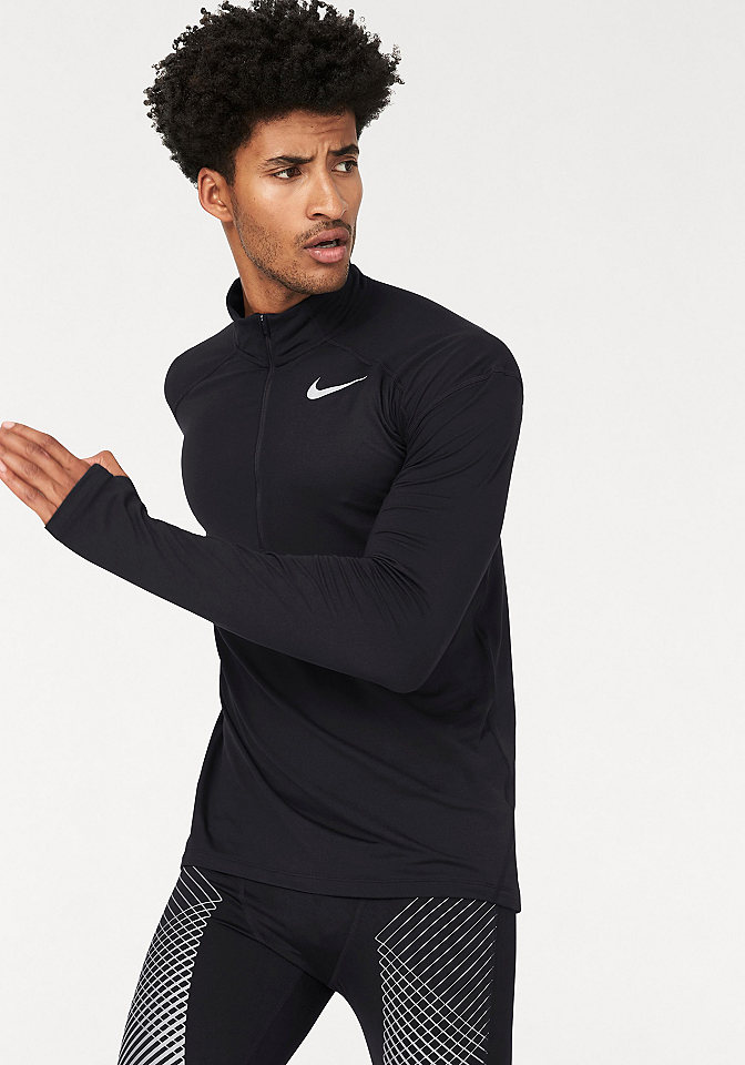 Nike Běžecké tričko »MEN NIKE DRY ELEMENT TOP HALFZIP«