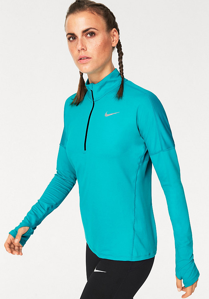 Nike Tričko na běh »WOMEN NIKE DRY ELEMENT TOP HALFZIP«