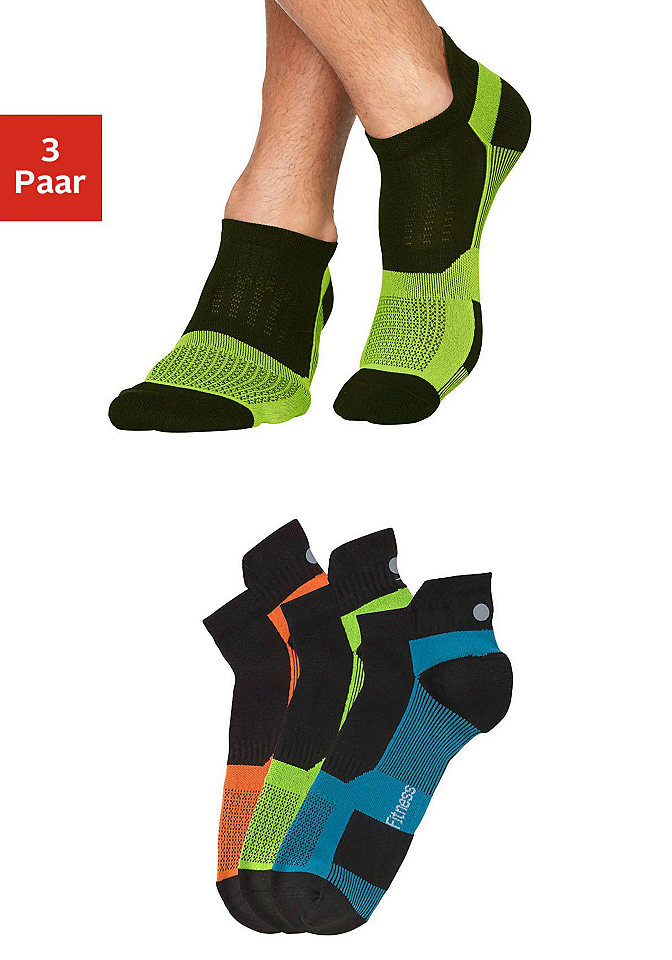 Fitness ponožky (3 páry)