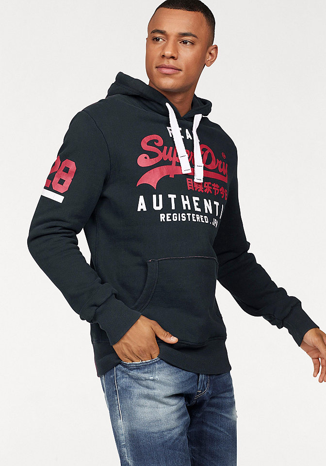 Superdry Mikina s kapucí »VINTAGE LOGO AUTHENTIC DUO HOOD«