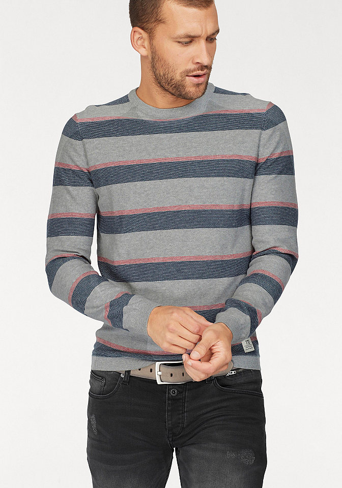 Tom Tailor Denim pulovr s kulatým výstřihem