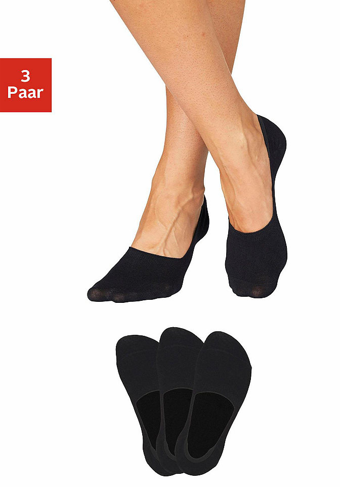 Apollo Kotníkové ponožky bezešvé (3 páry)