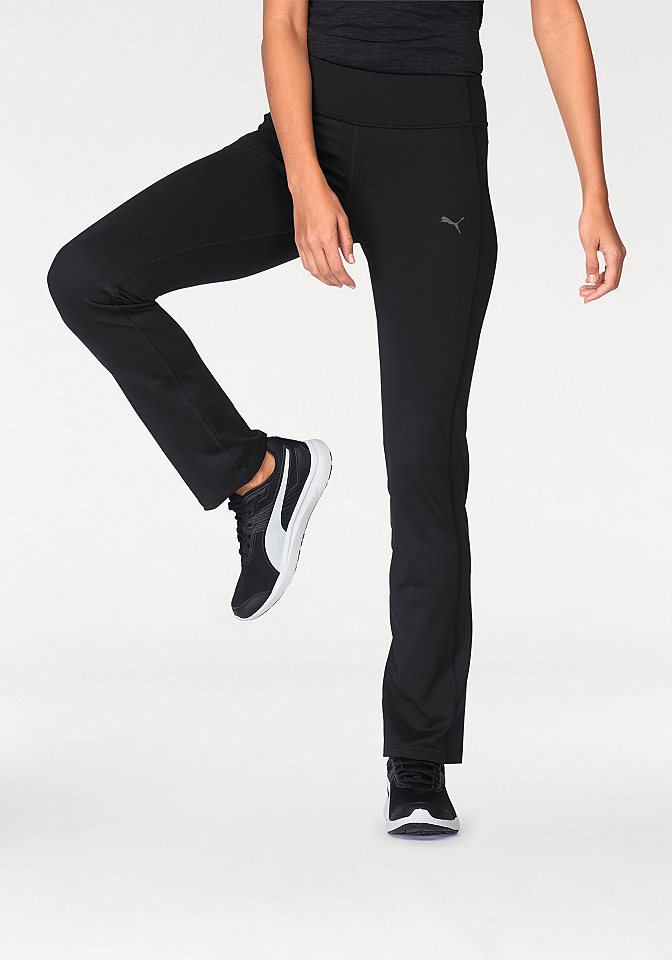 PUMA Sportovní kalhoty »WT ESSENTIAL STRAIGHT LEG PANT«