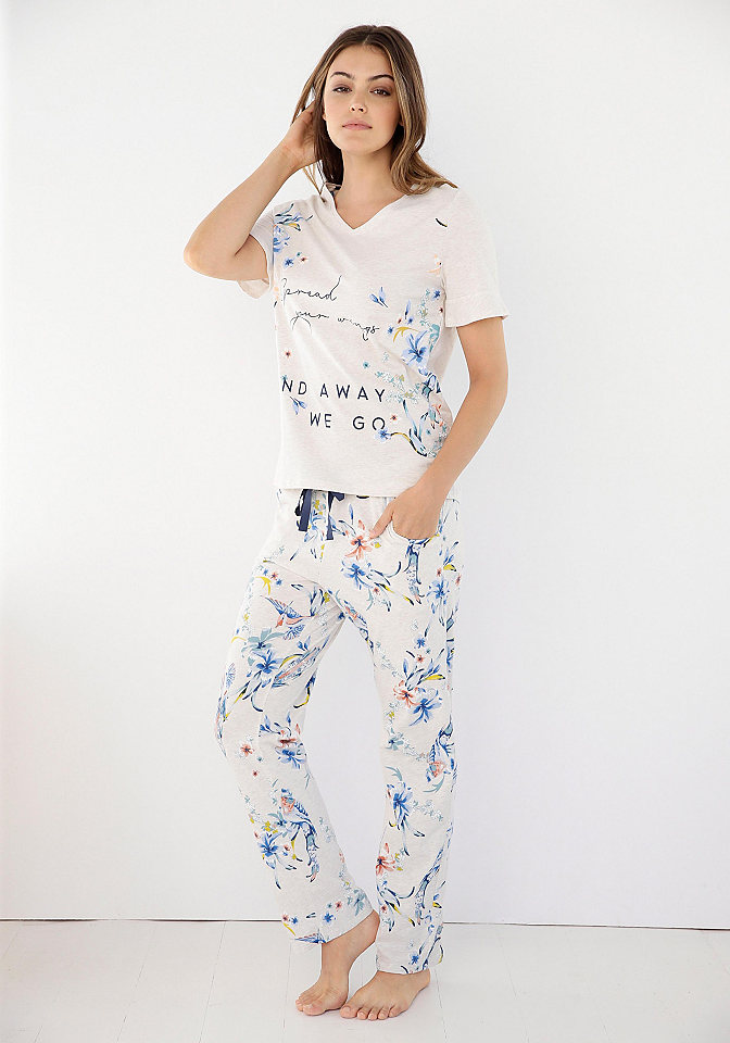 Triumph Pyžamo s květinovým vzorem