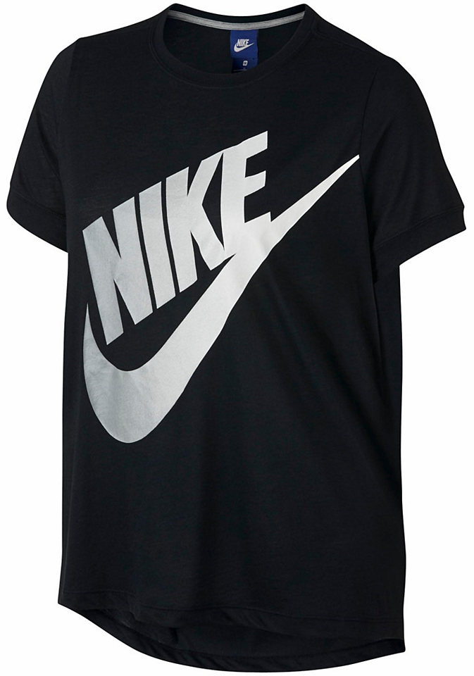 Nike Sportswear Tričko »NSW TOP SS LOGO FUTURA EXT PLUS SIZE«