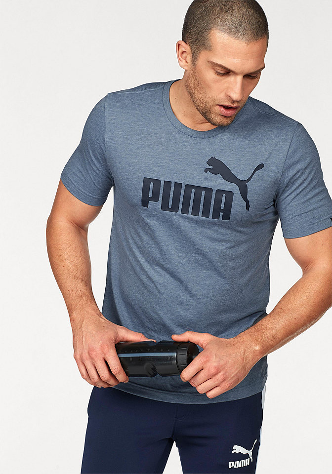 PUMA Sportovní tričko »ESS NO.1 HEATHER TEE«