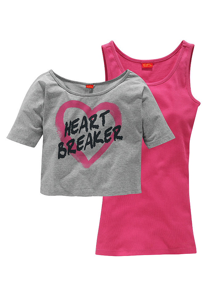 CFL Tričko a top »Heart Breaker«, pro dívky