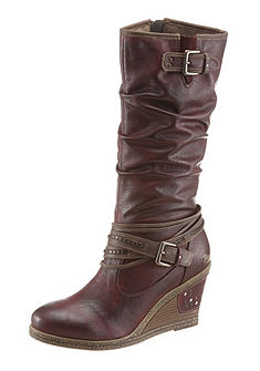 Mustang Shoes éktalpú csizma
