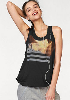 Reebok Tričko na jogu »Yoga Tie Tank«