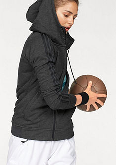 adidas Performance ESSENTIALS 3S HOODY kapucnis szabadidő felső