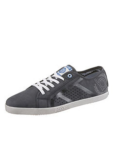 Bugatti műbőr fűzős sneaker cipő logómintával