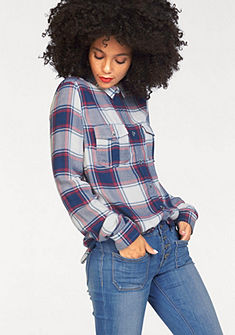 Superdry Blúzkové šaty »NASHVILLE BF CHECK SHIRT«