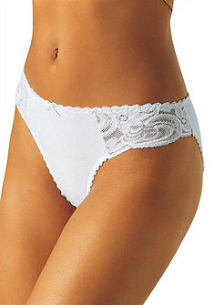 Jazzpanty s krajkou 3/6ks