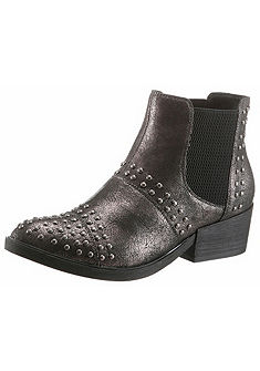 s.Oliver RED LABEL Chelsea obuv, lesklé nity