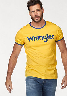 Wrangler Tričko, potlač loga na hrudi